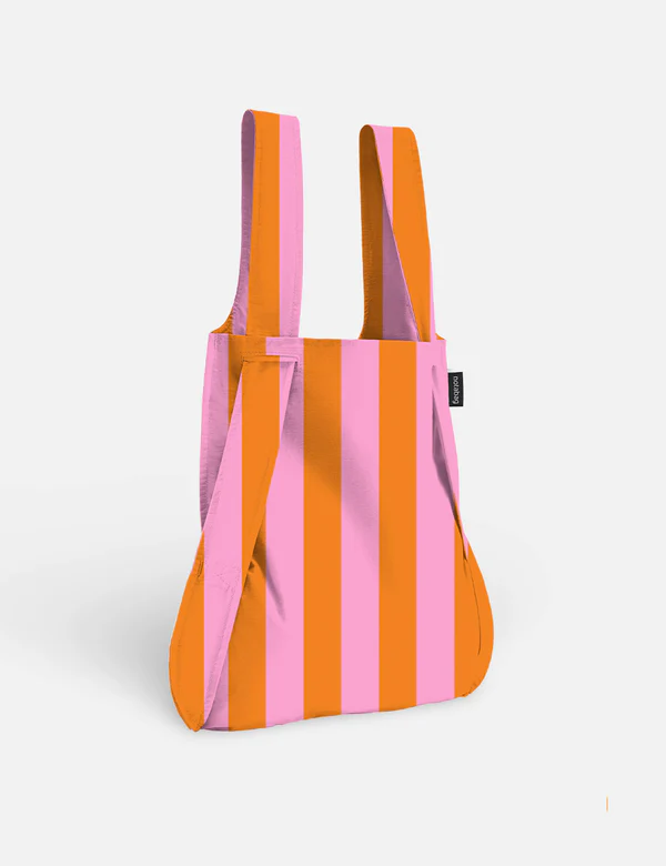 Orange Pink Stripes Original Bag