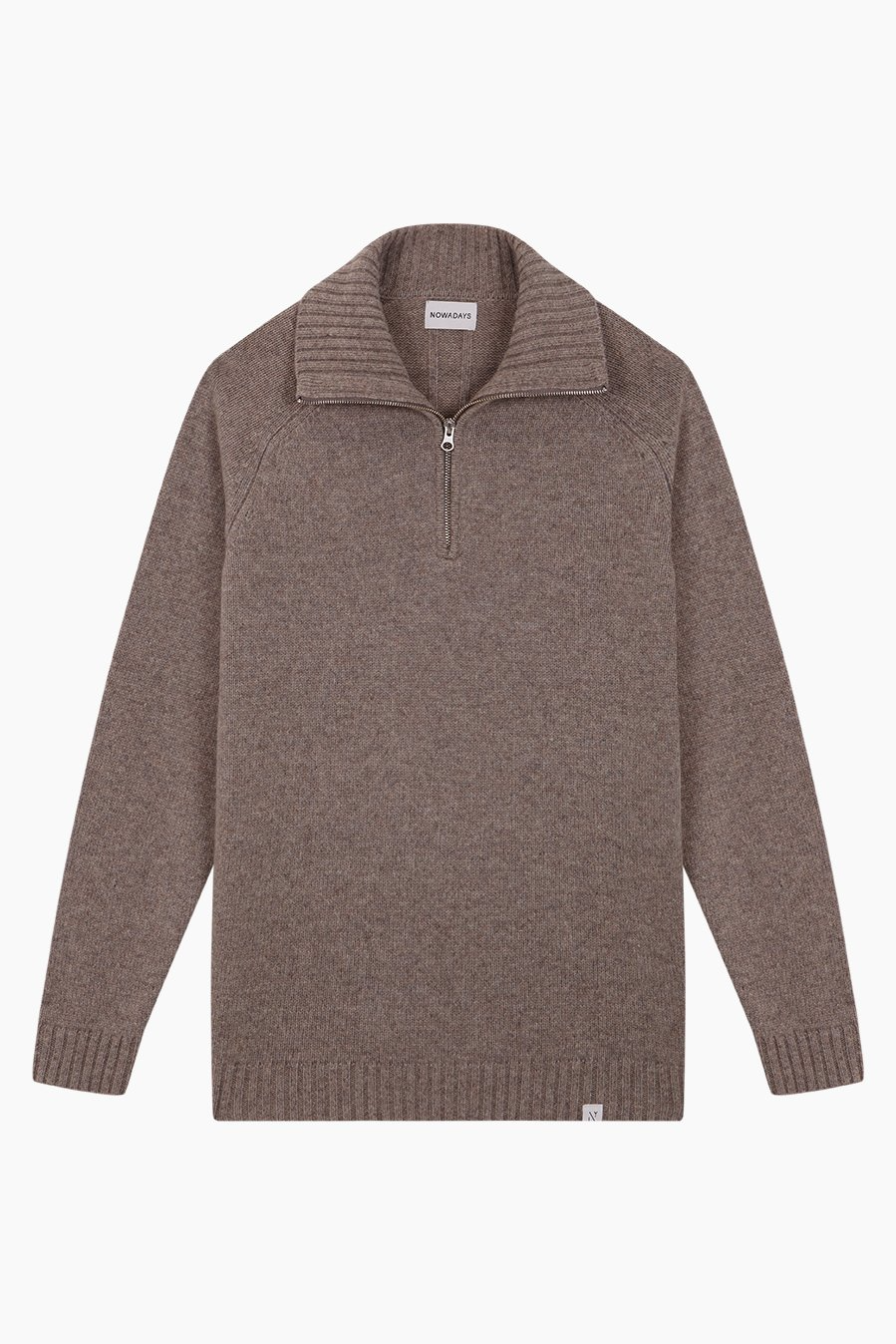 Almond Milk Sprinkle Quarter Zip Jumper