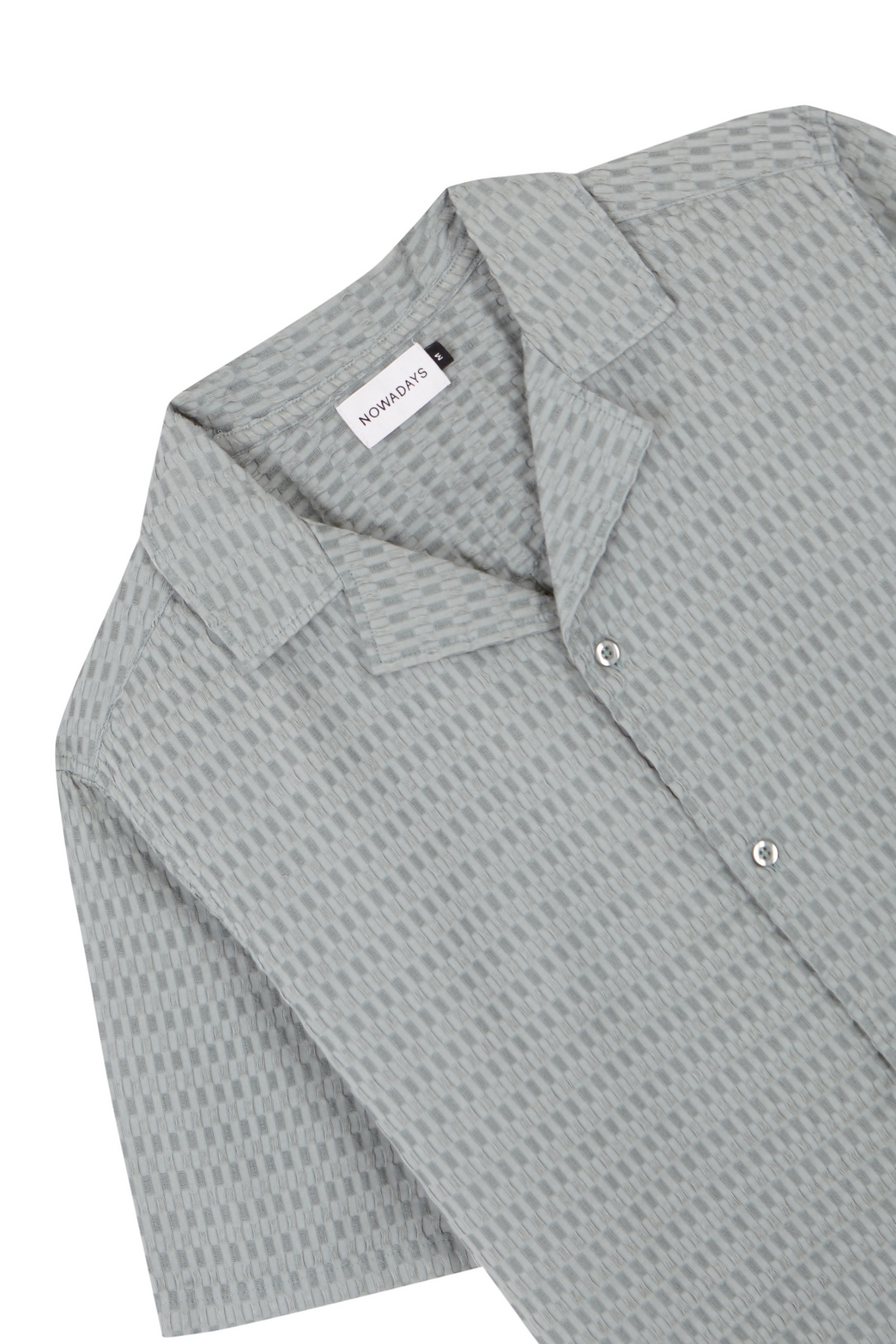 
                  
                    Slate Gray Waffle Short Sleeve Shirt
                  
                