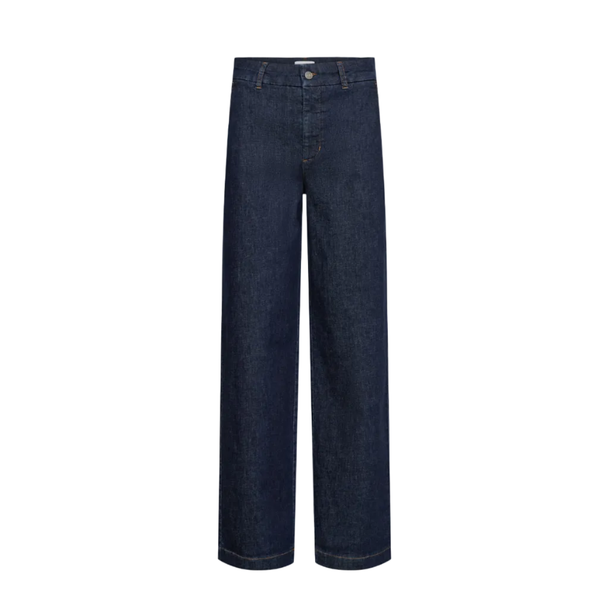 
                  
                    NUAMBER Dunkelblaue Wide Jeans aus Denim
                  
                