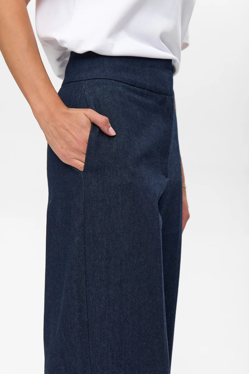 
                  
                    NUBUSSY Dark Blue Denim Long Trousers
                  
                