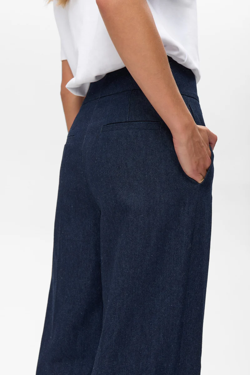 
                  
                    NUBUSSY Dark Blue Denim Long Trousers
                  
                