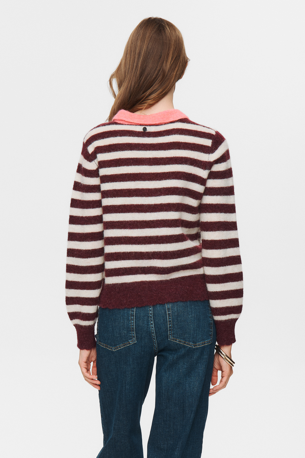 
                  
                    NUCIARA RIETTE Winetasting Stripe Jumper
                  
                