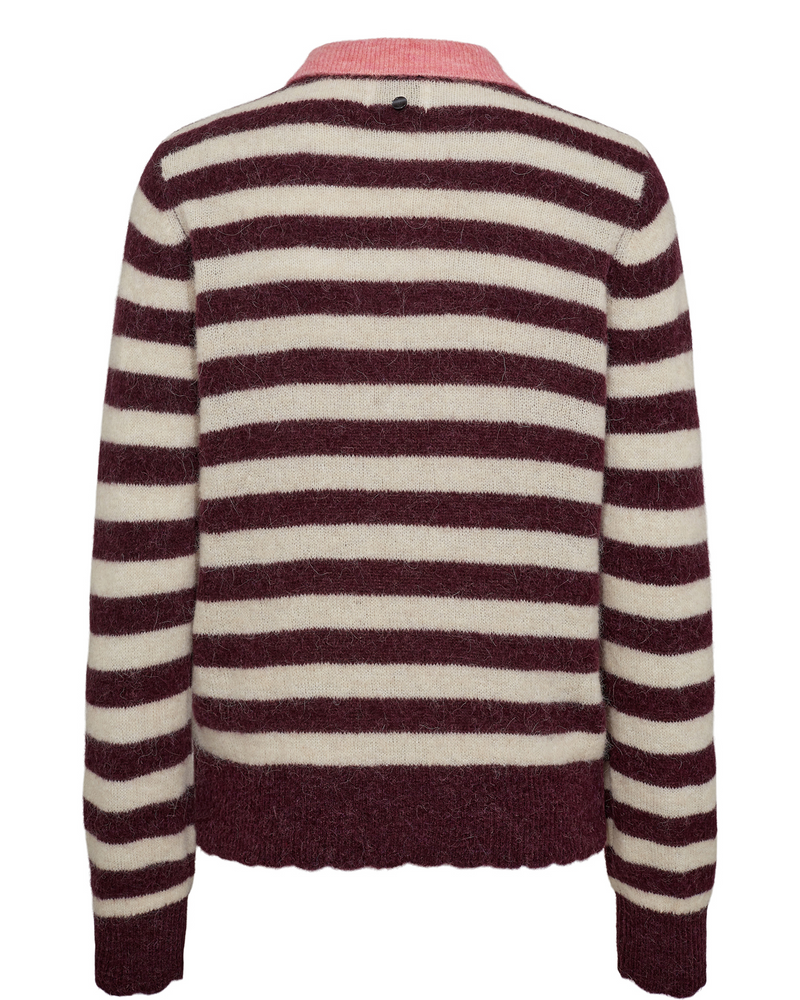 
                  
                    NUCIARA RIETTE Winetasting Stripe Jumper
                  
                