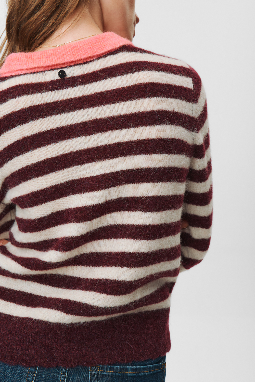 
                  
                    NUCIARA RIETTE Winetasting Stripe Jumper
                  
                