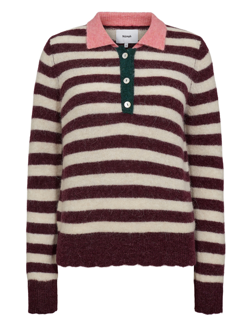NUCIARA RIETTE Winetasting Stripe Jumper