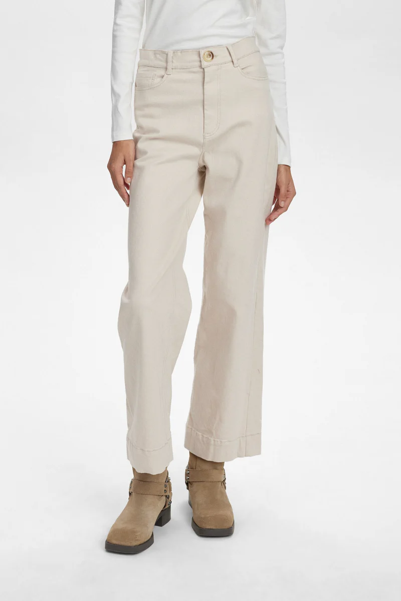 NULULU Grey Morn Trousers