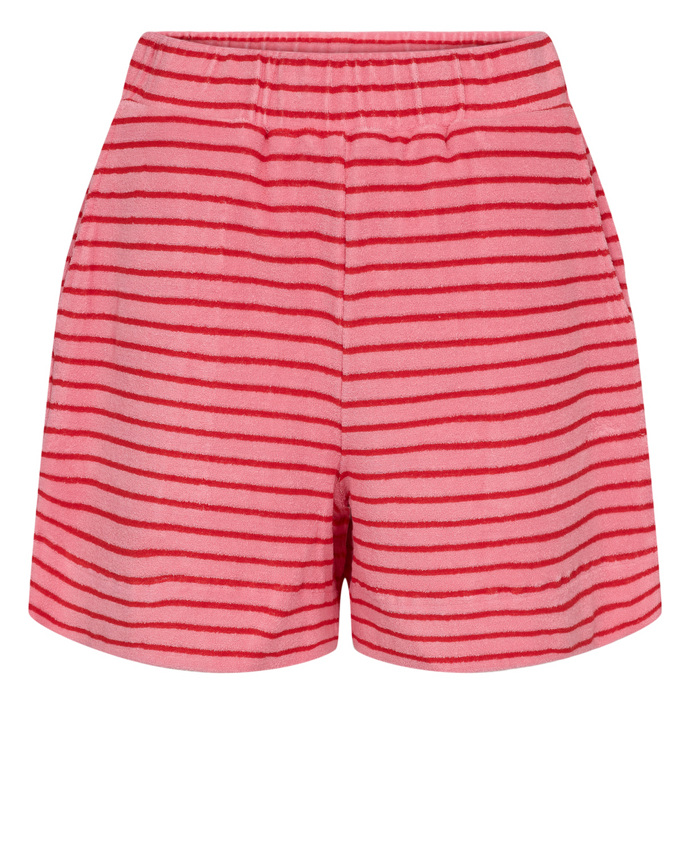 NUMOSHA – Shorts in Flamingo-Rosa