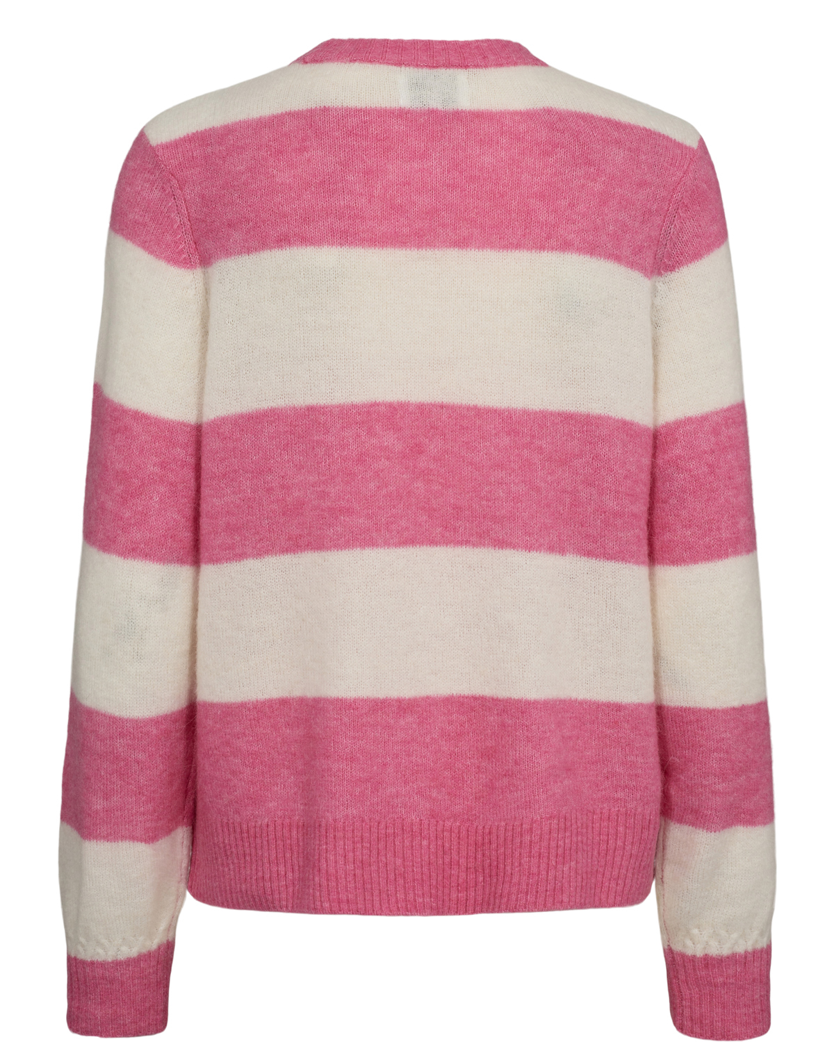 
                  
                    NURIETTE Pink Cosmos Big Stripe Jumper
                  
                