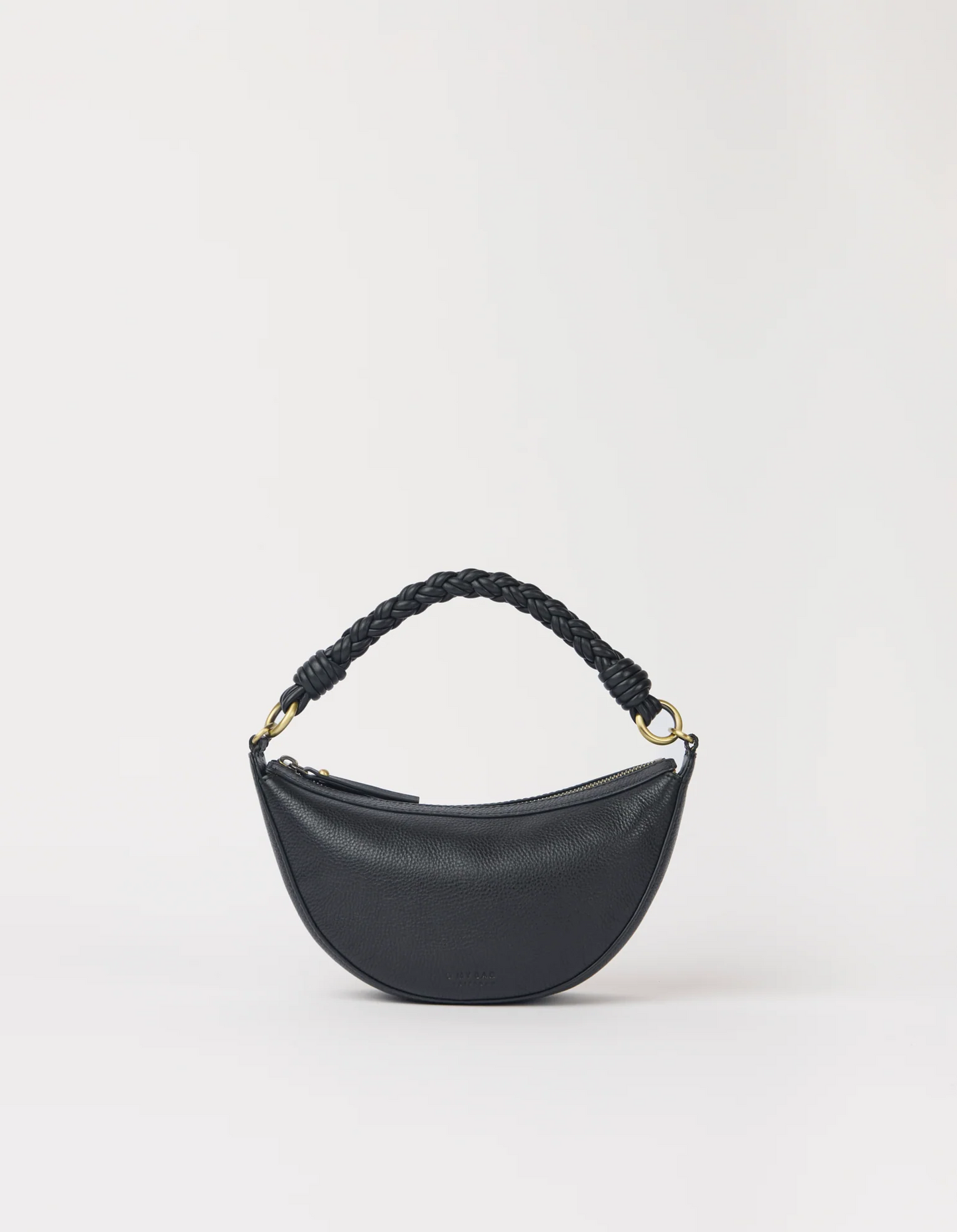 
                  
                    LEO Black Soft Grain Leather Twisted Handle Mini Bag
                  
                