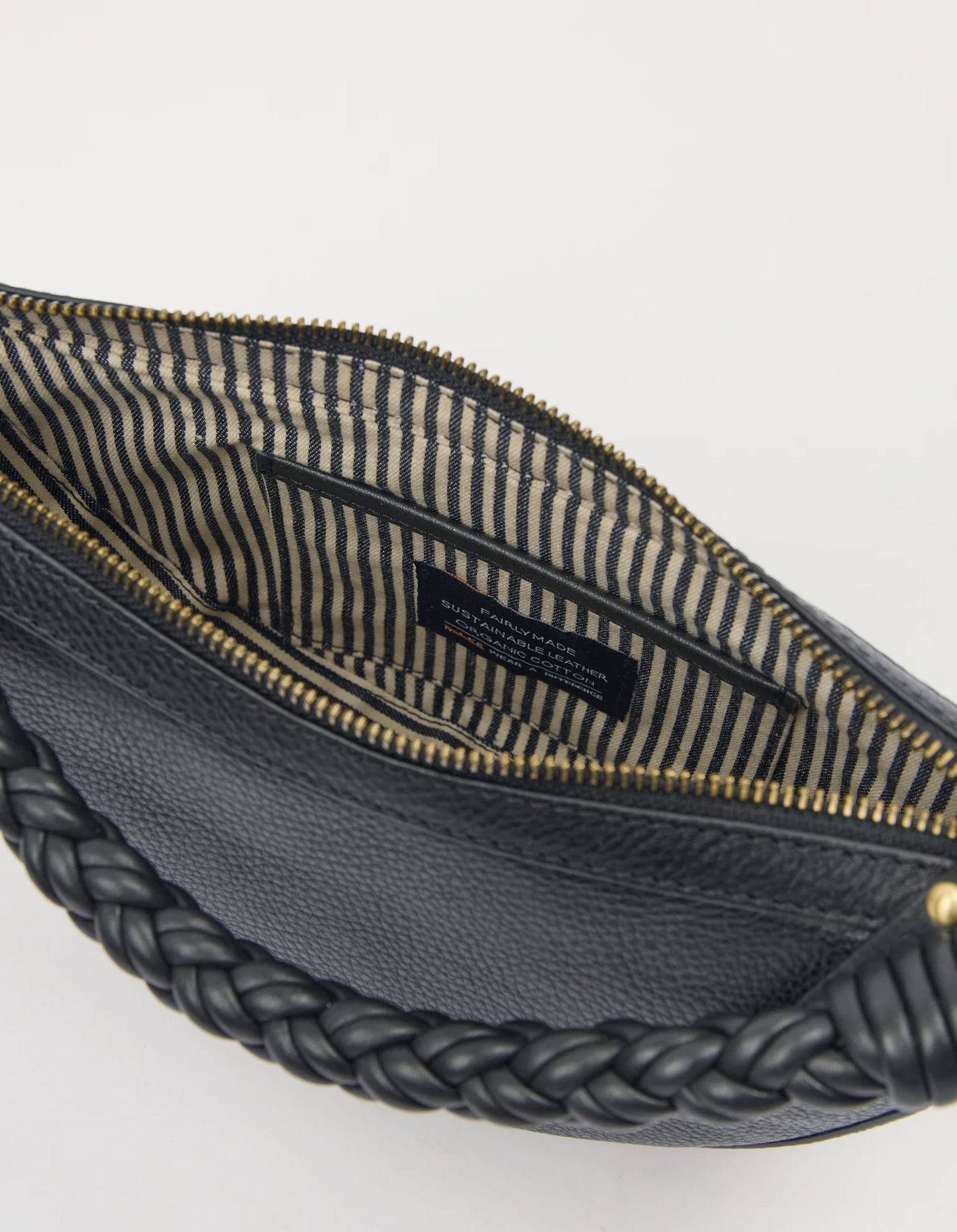 
                  
                    LEO Black Soft Grain Leather Twisted Handle Mini Bag
                  
                