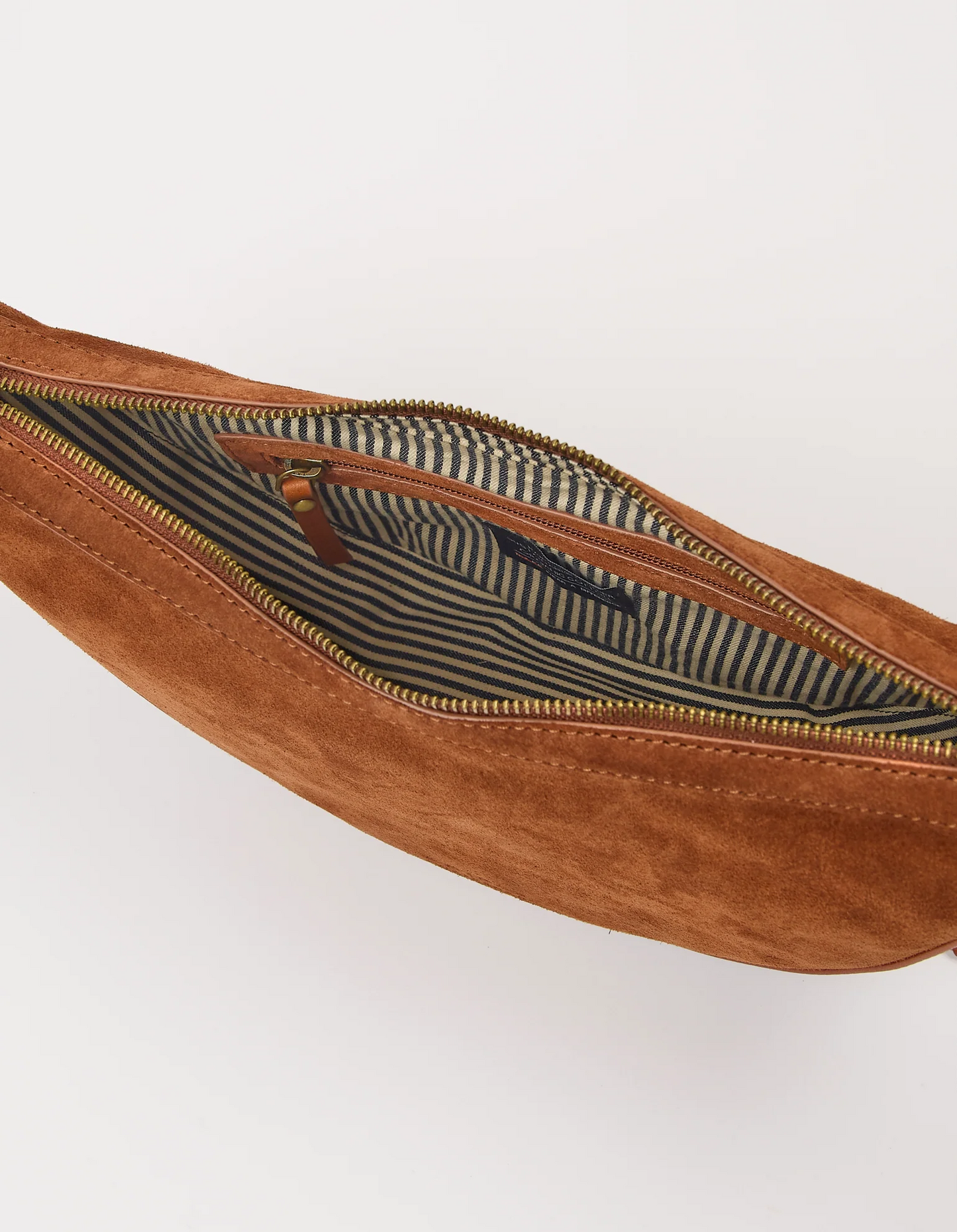 
                  
                    LEO Cognac Suede Leather Crossbody Strap Bag
                  
                