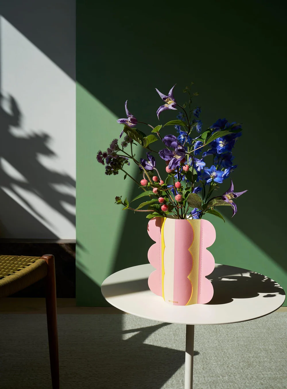 
                  
                    Mini Riviera Wave Paper Vase
                  
                