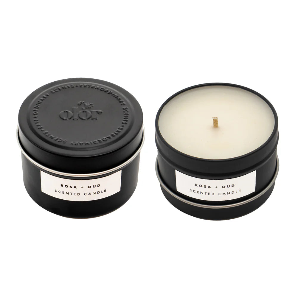 
                  
                    Rosa &amp; Oud Reisekerze
                  
                
