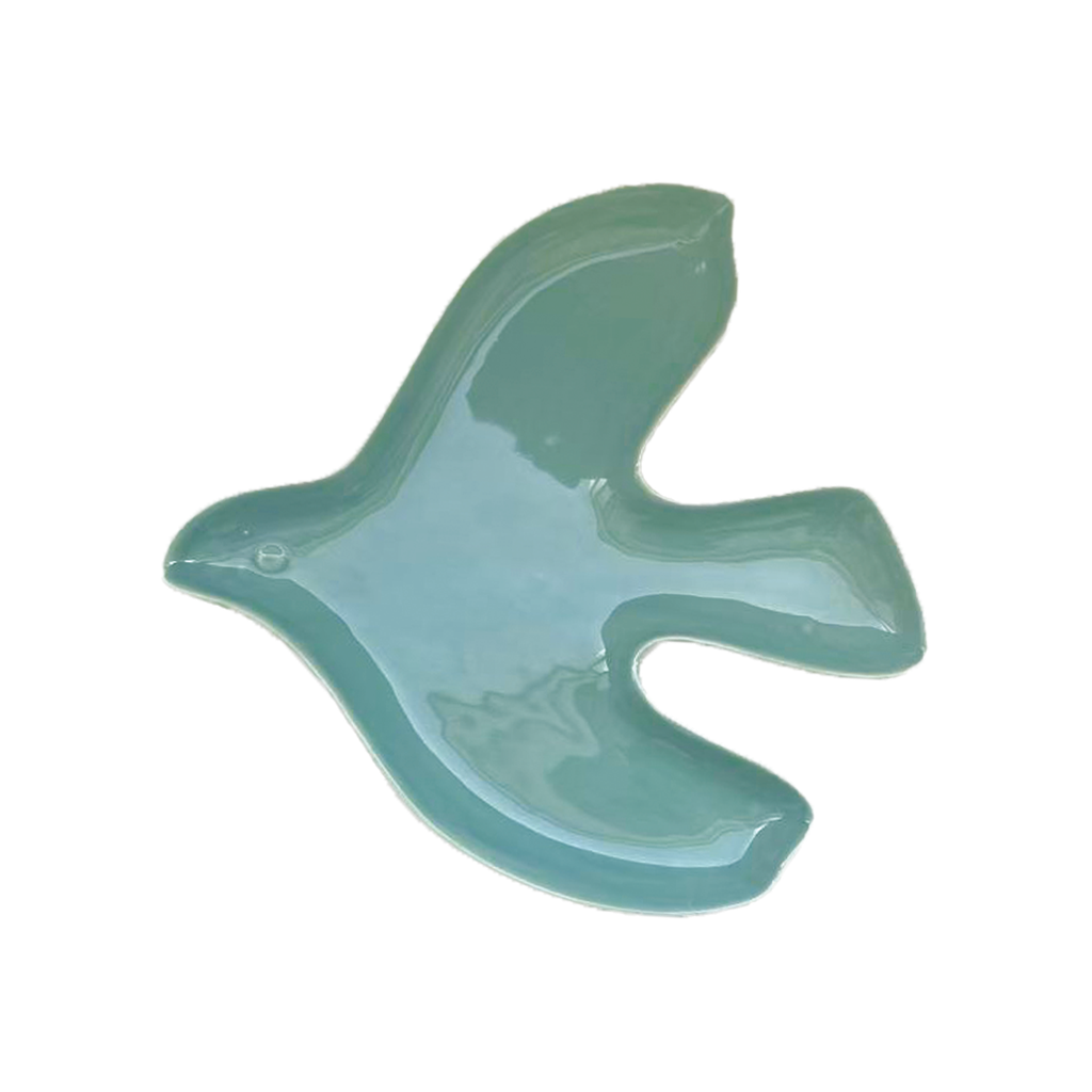 
                  
                    Frosted Blue Bird Bowl
                  
                