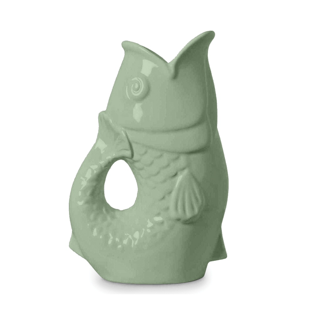 
                  
                    Large Matcha Fish Jug Vase
                  
                