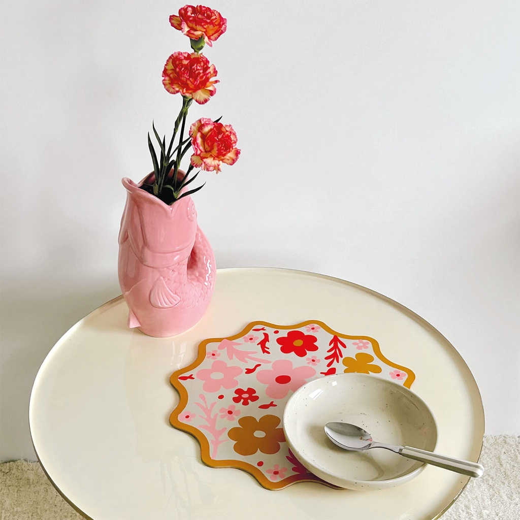
                  
                    Large Pink Fish Jug Vase
                  
                