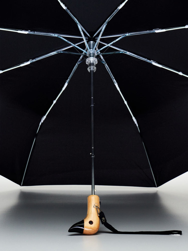 
                  
                    Black Compact Eco-Friendly Wind Resistant Umbrella
                  
                