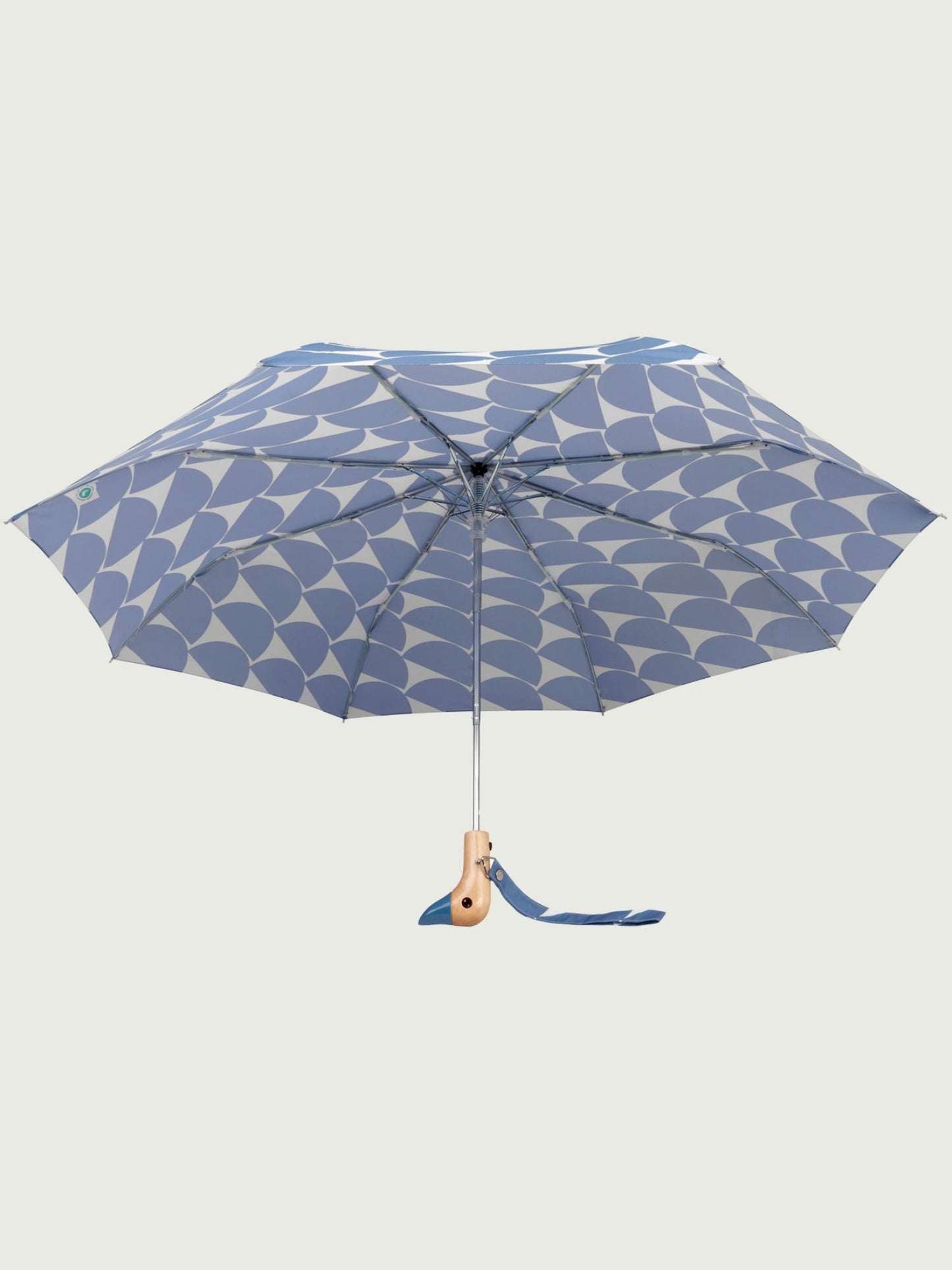 
                  
                    Denim Moon Kompakter, umweltfreundlicher, windabweisender Regenschirm
                  
                