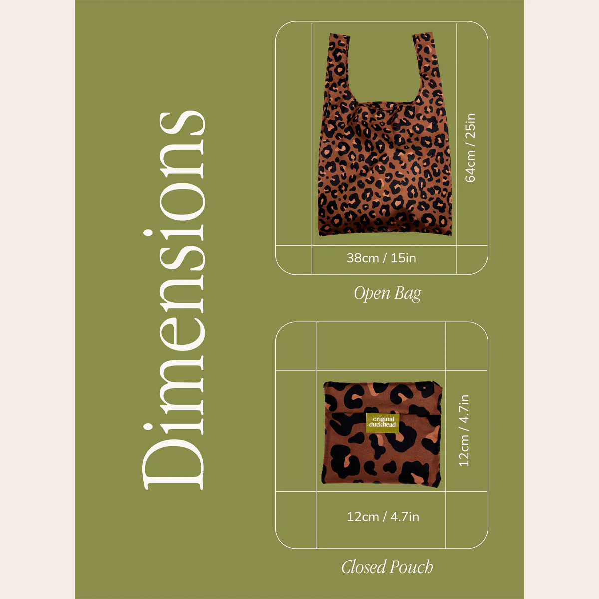 
                  
                    Leopard Reusable Bag
                  
                