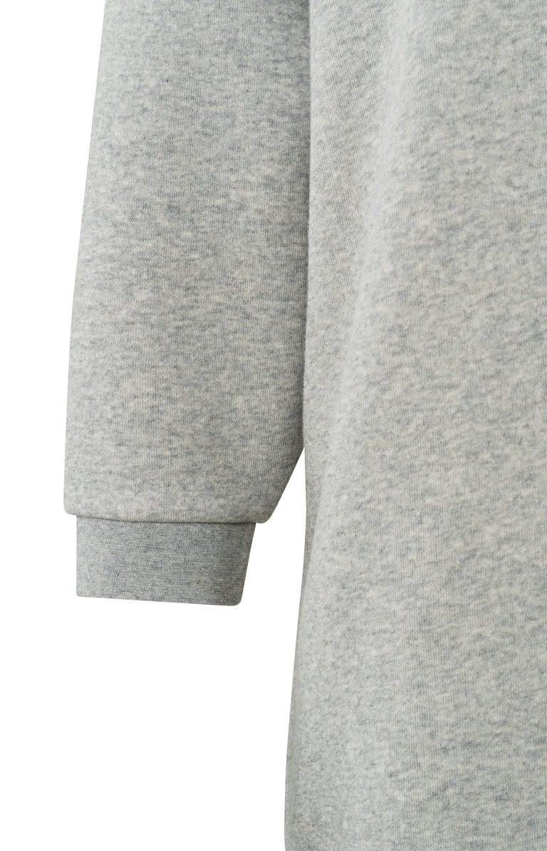 
                  
                    Mid Grey Melange Oversized Jumper
                  
                