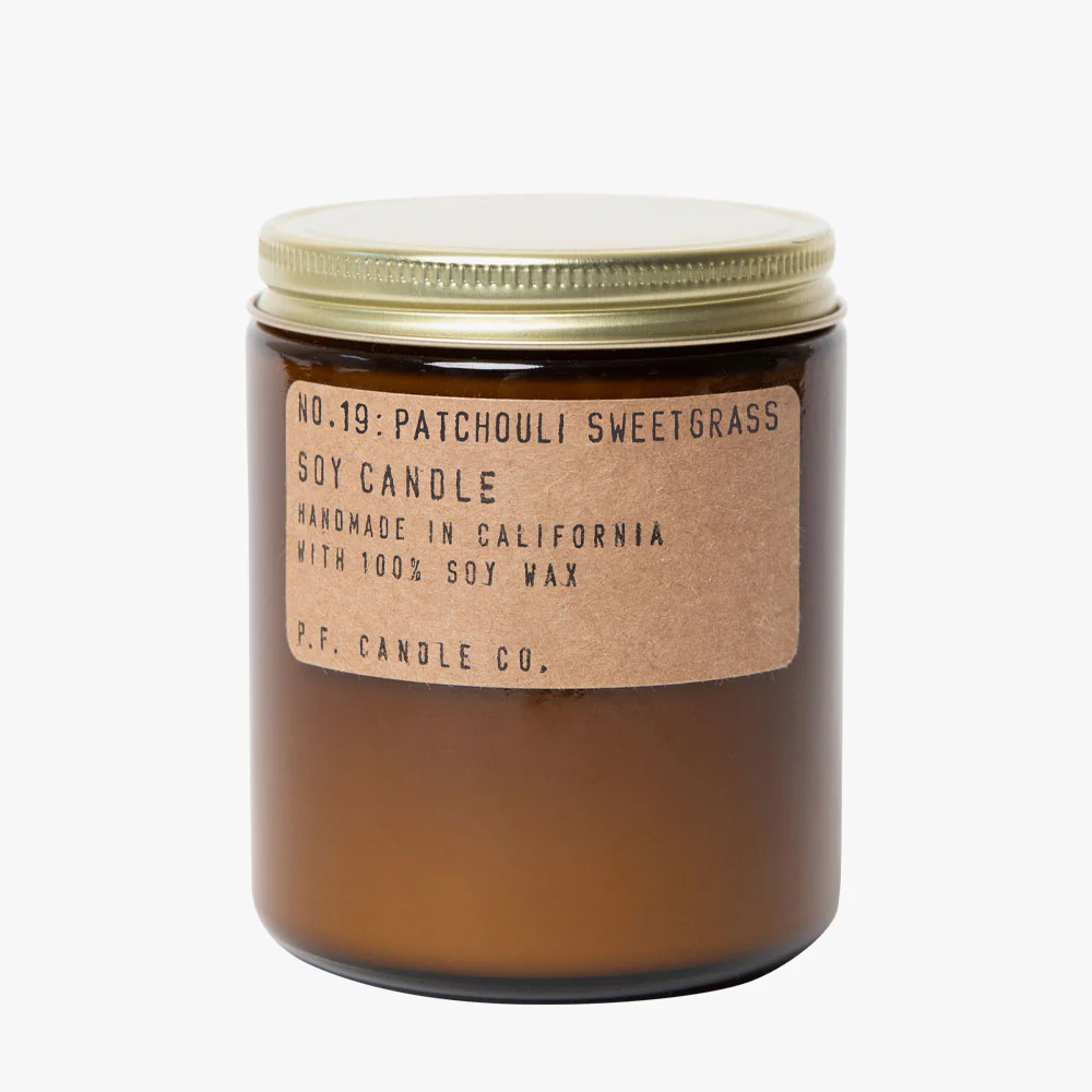 Nr. 19 Patchouli Sweetgrass Standardkerze