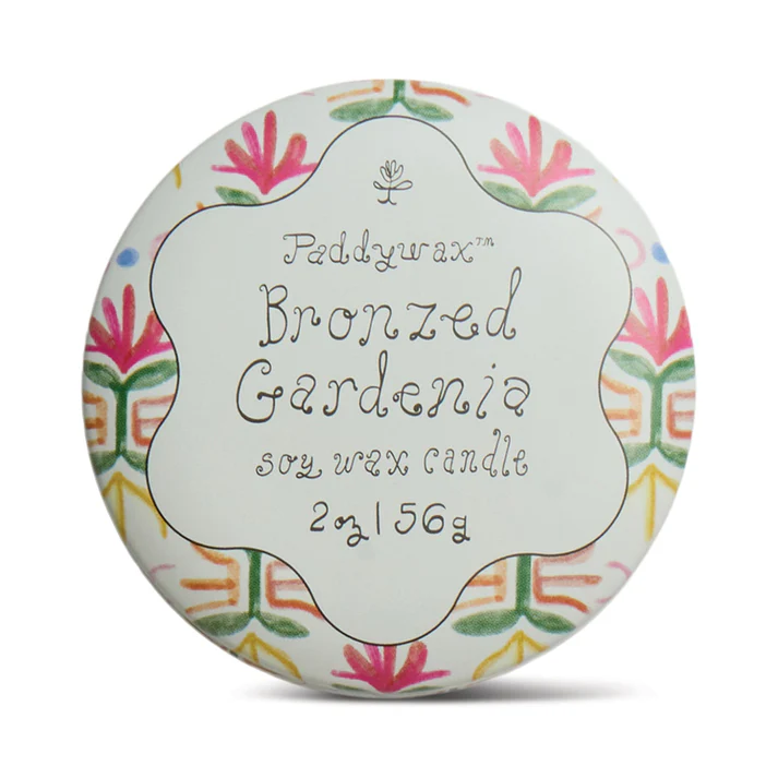 
                  
                    TULIP Bronzed Gardenia Printed Tin Candle
                  
                