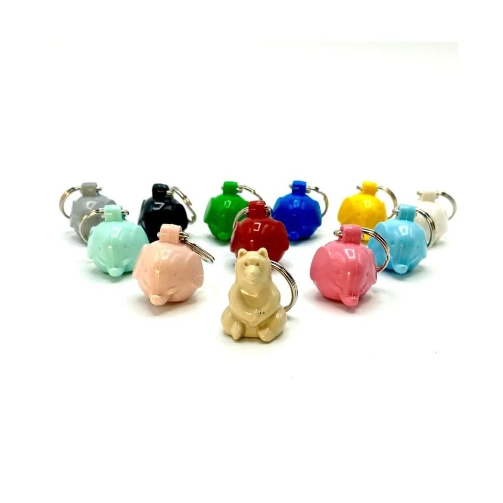 
                  
                    Pastel Pink Elephant Keychain
                  
                