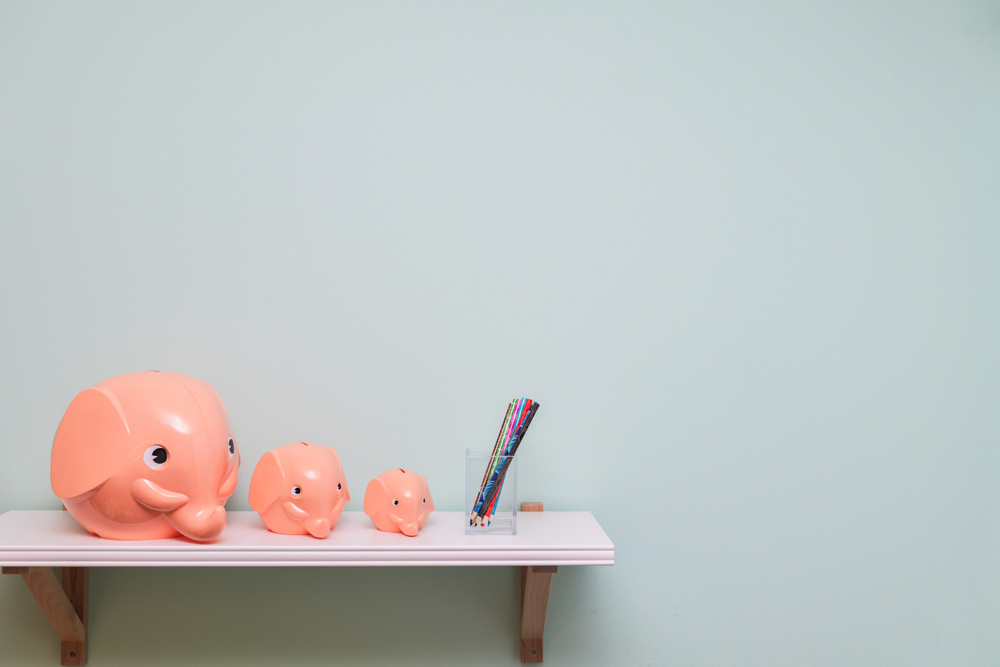 
                  
                    Peach Semi Elephant Moneybox
                  
                