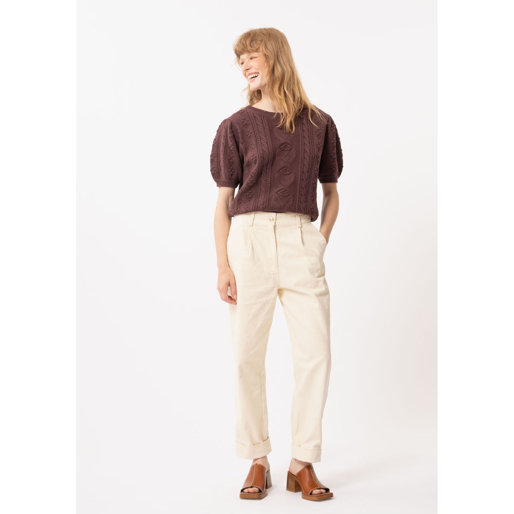 CHARLIE Cream Trousers