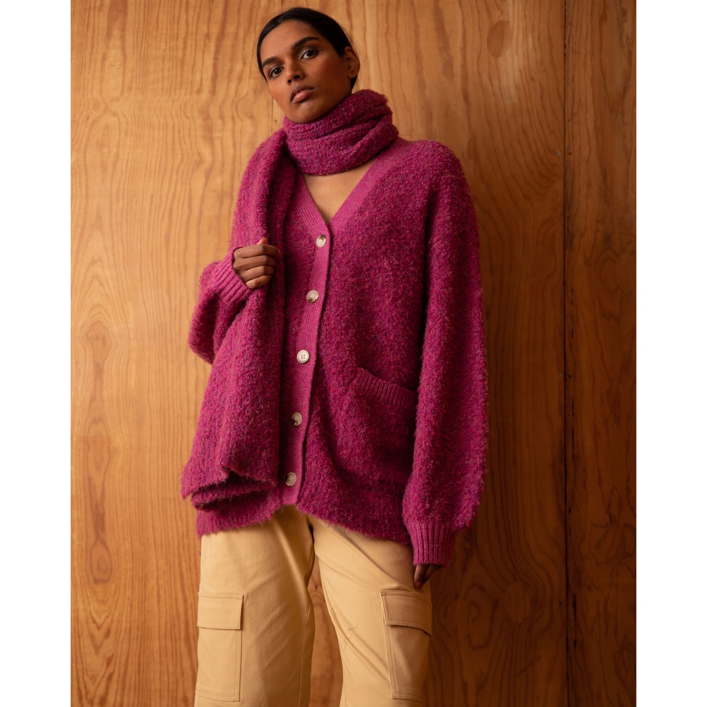 
                  
                    IZEL Violet Scarf
                  
                
