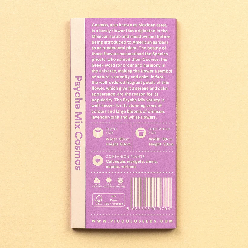 
                  
                    Cosmos Psyche Mix Samen
                  
                