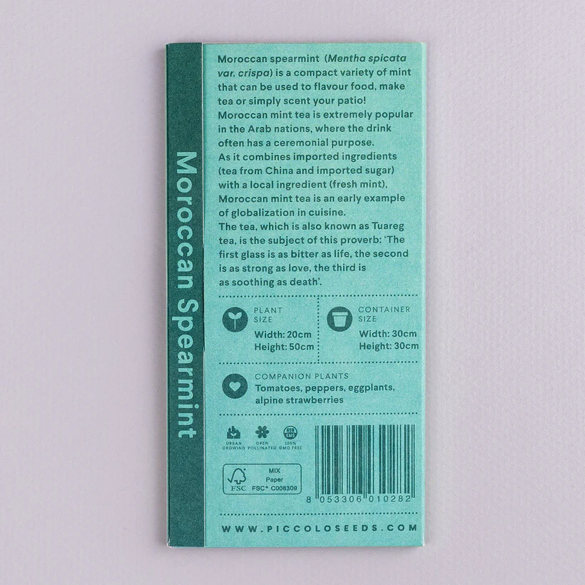 
                  
                    Moroccan Spearmint Seed
                  
                