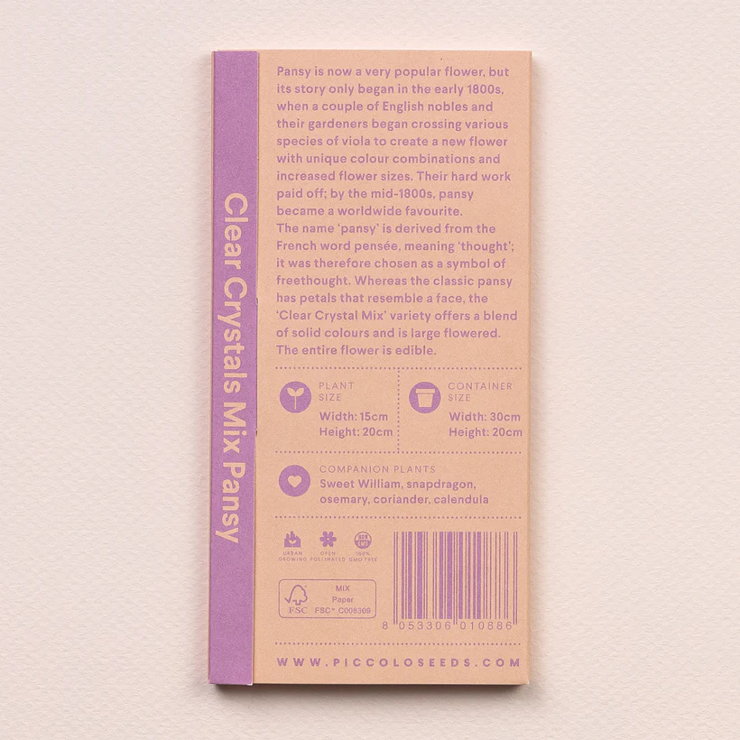 
                  
                    Stiefmütterchen-Kristallmischung
                  
                