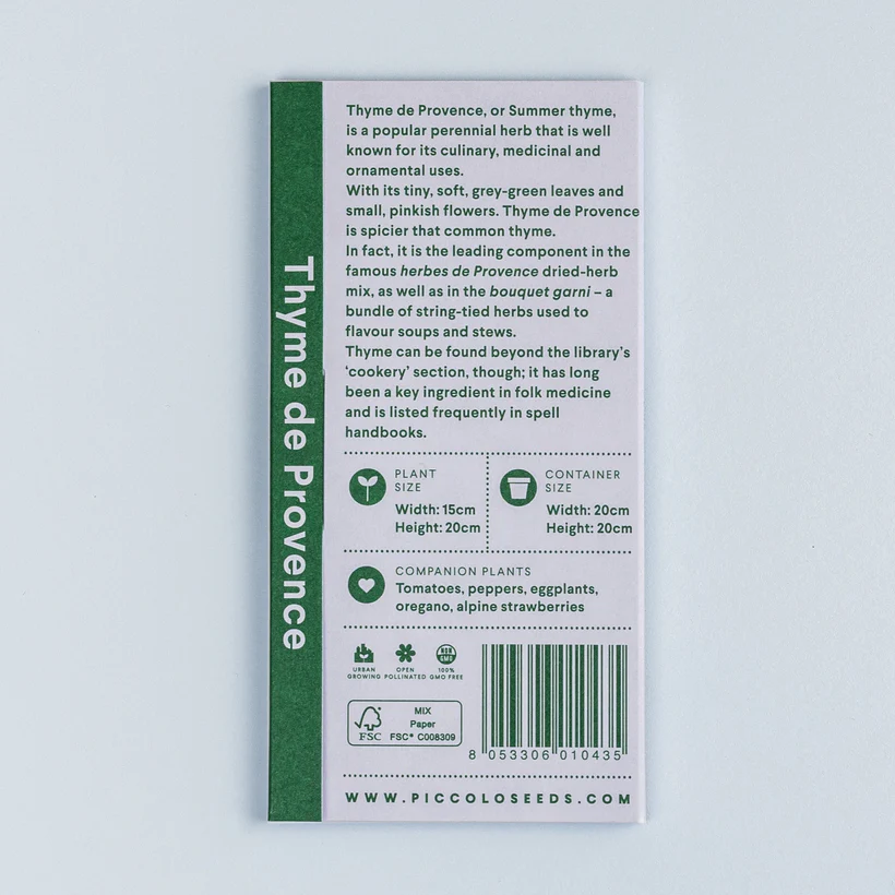 
                  
                    Thyme De Provence Seed
                  
                