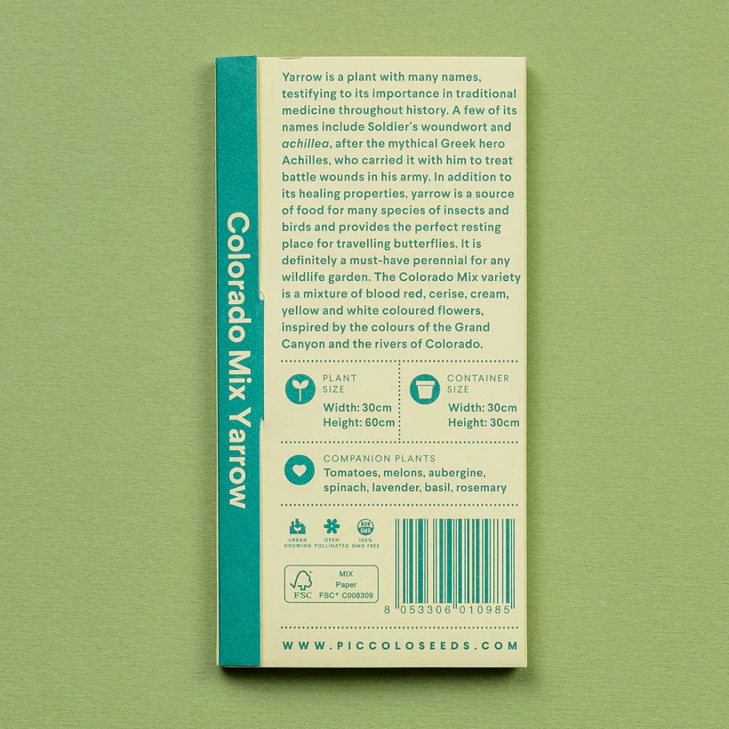
                  
                    Yarrow Colorado Mischungssamen
                  
                