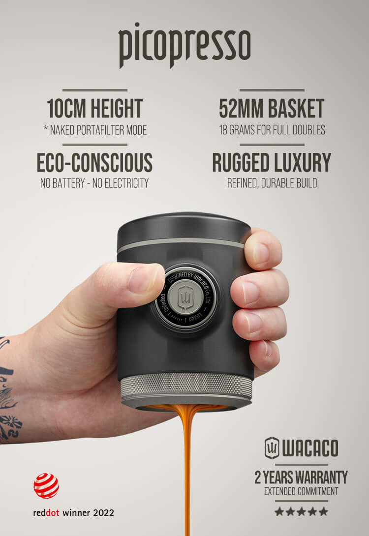
                  
                    Schwarze Picopresso-Kaffeemaschine
                  
                