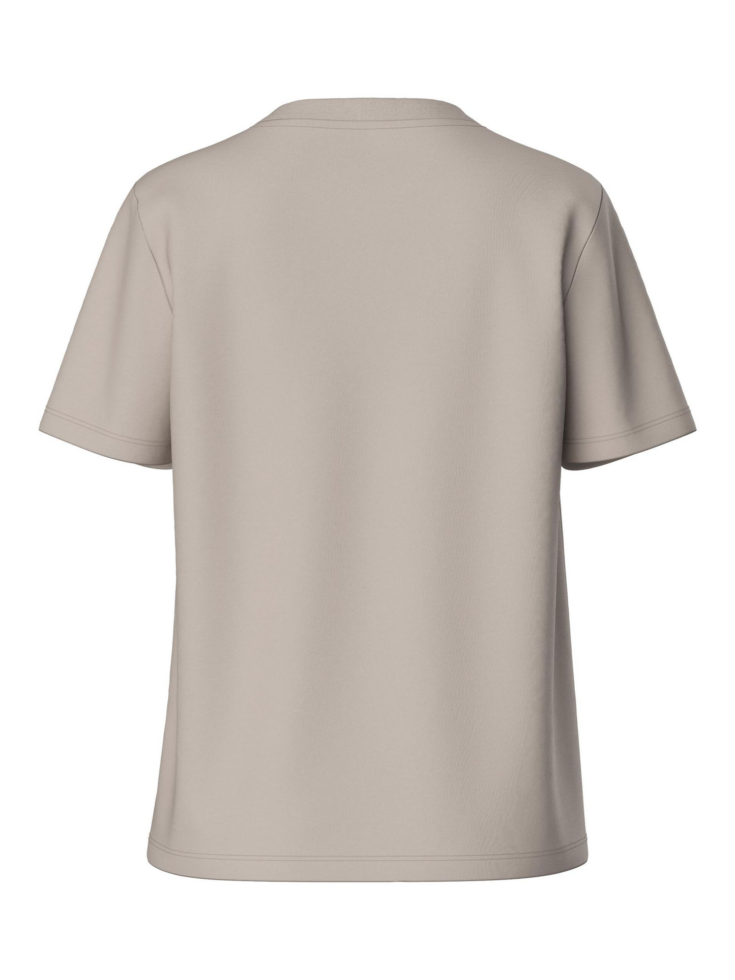
                  
                    PCRIA – Einfarbiges T-Shirt in Silbergrau
                  
                