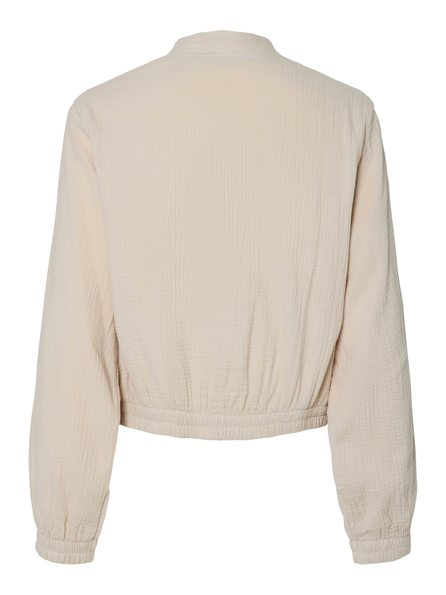
                  
                    PCTASTINA Silbergraue Bomberjacke
                  
                