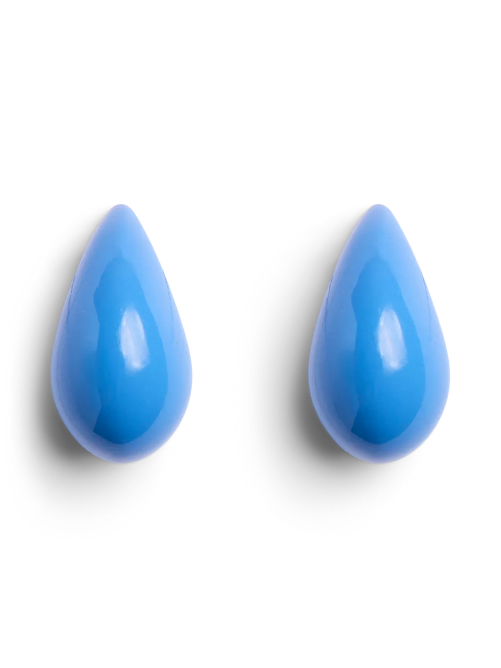 PCTENNA Gold Blue Earrings