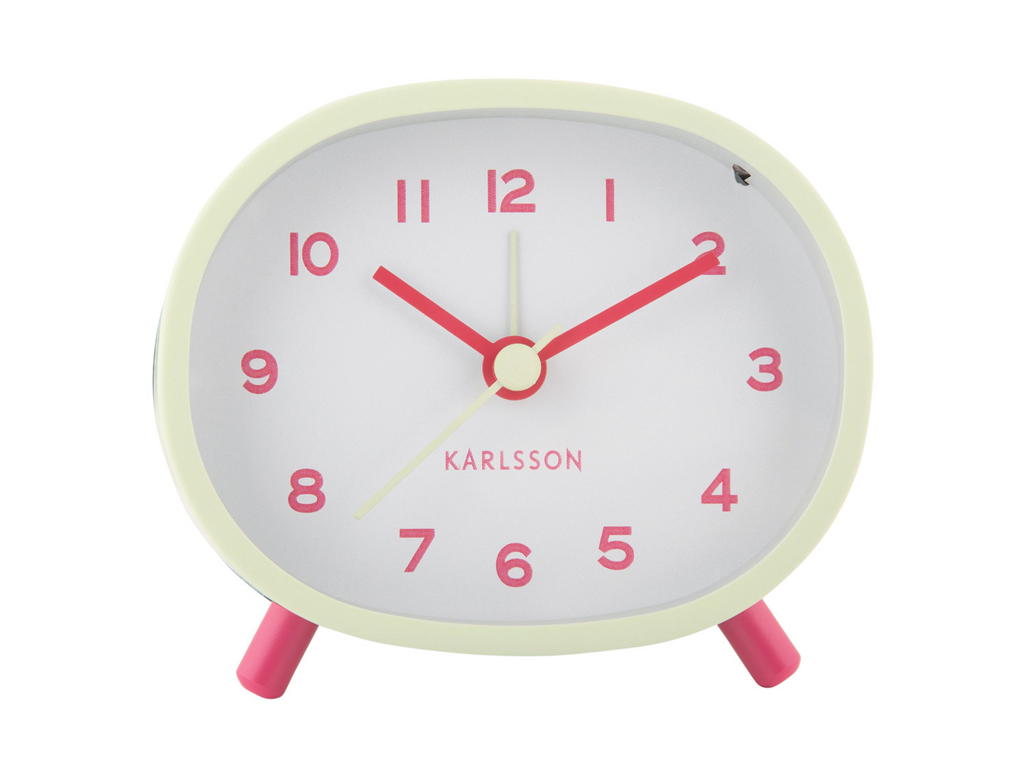 
                  
                    CHEEKY Soft Green Oval Alarm Clock
                  
                