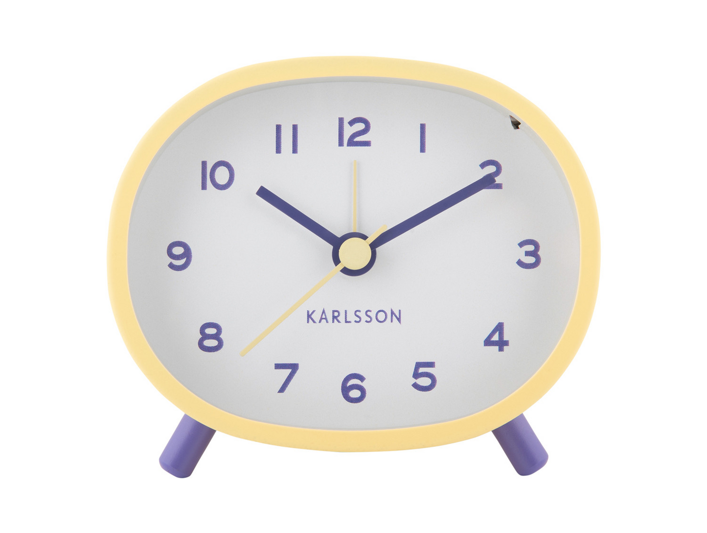 
                  
                    CHEEKY Soft Yellow Oval Alarm Clock
                  
                