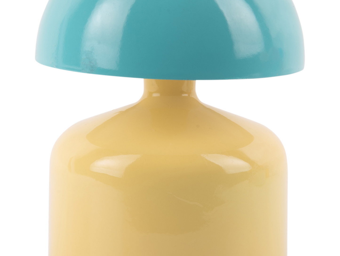 
                  
                    FUNKY IMPETU LED-Tischlampe in sanftem Gelb und Türkisblau
                  
                