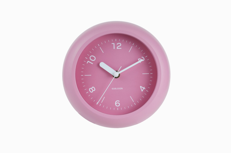 SLOPE Rose Tan Wall Clock