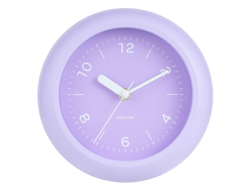 SLOPE Soft Purple Wall Clock