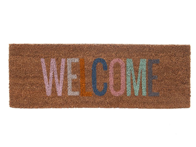WELCOME Multicolour Doormat