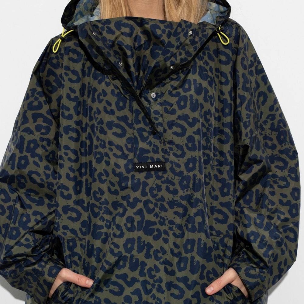 
                  
                    Navy Olive Leo Splashes Raincoat
                  
                