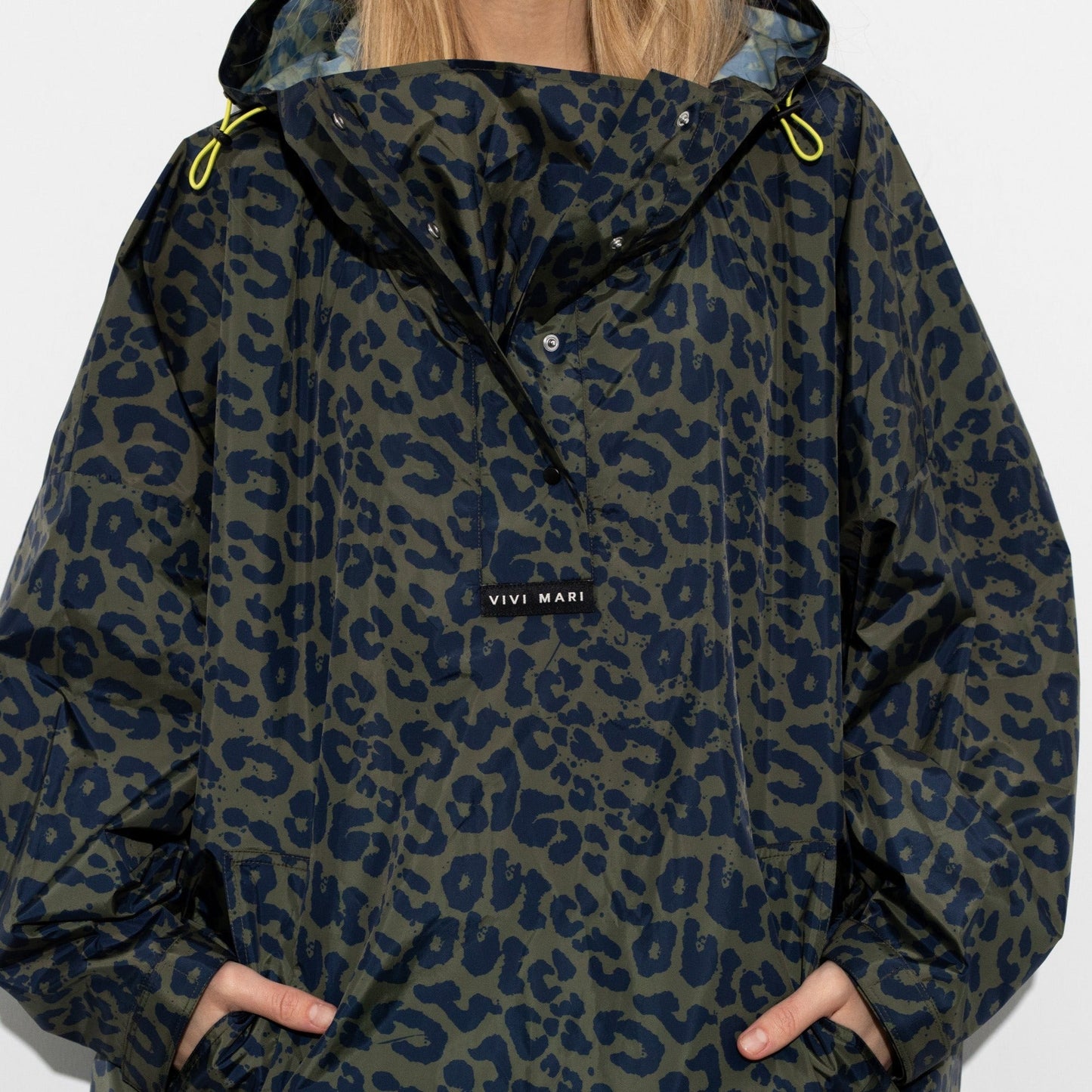 
                  
                    Navy Olive Leo Splashes Raincoat
                  
                