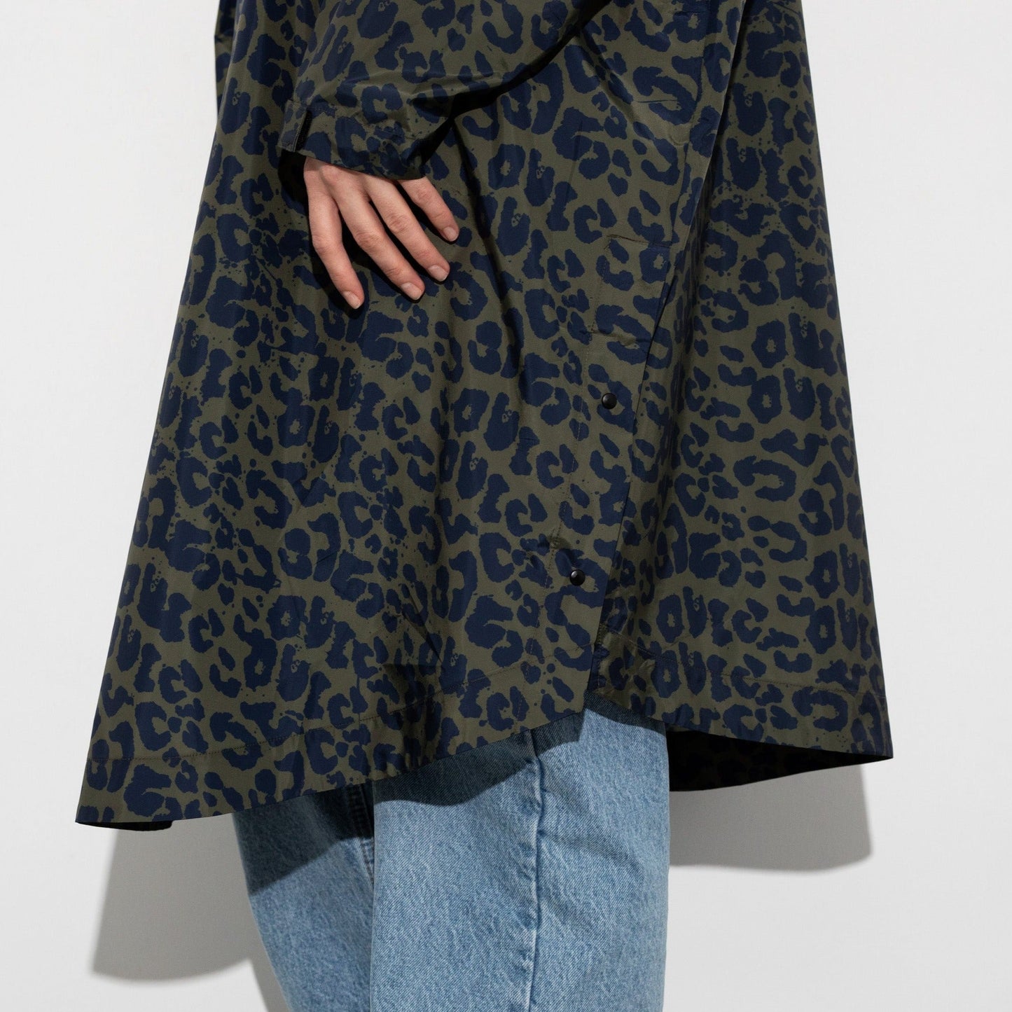 
                  
                    Navy Olive Leo Splashes Raincoat
                  
                