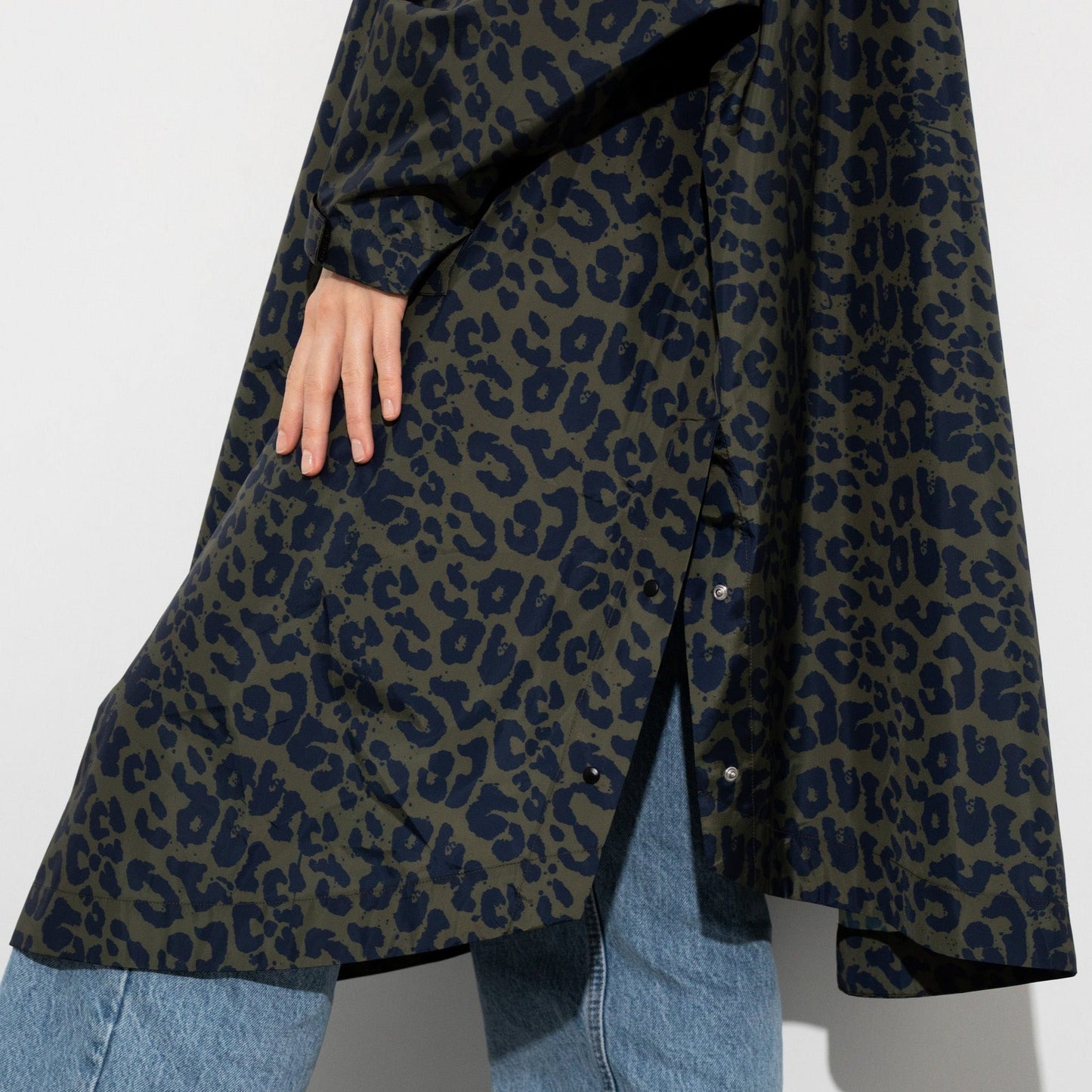 
                  
                    Navy Olive Leo Splashes Raincoat
                  
                